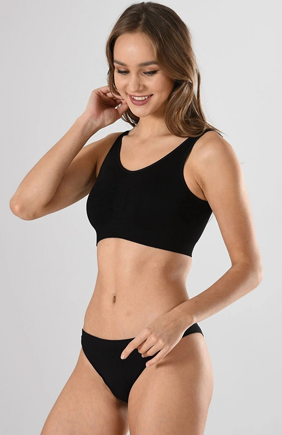 Miss Fit 11027 Kalın Askılı Pedli Bustiyer