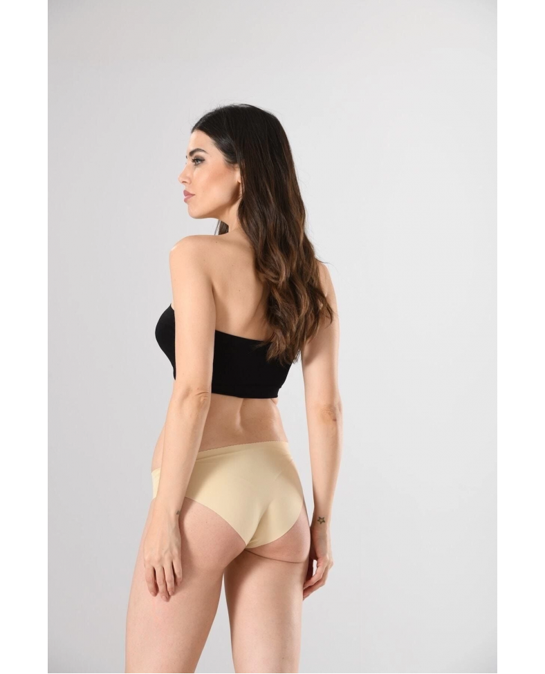 Miss fit 12583 Lazer Kesim Silikonlu Slip