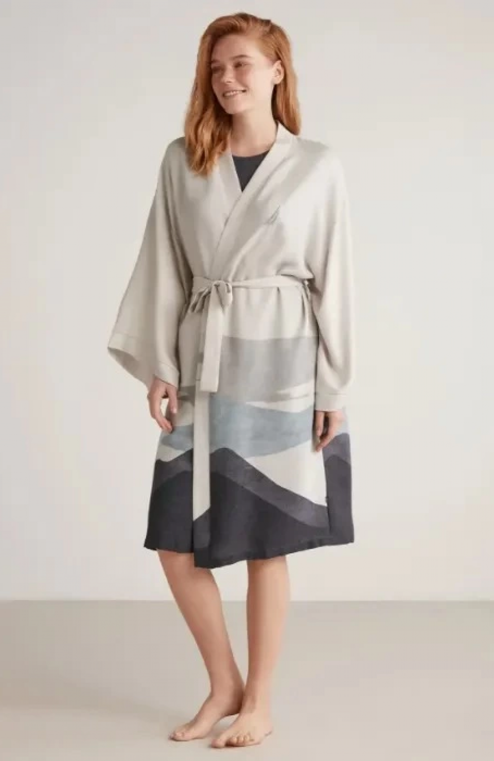 Nautıca W605 Kadın Kısa Gecelik ve Sabahlık Takımı