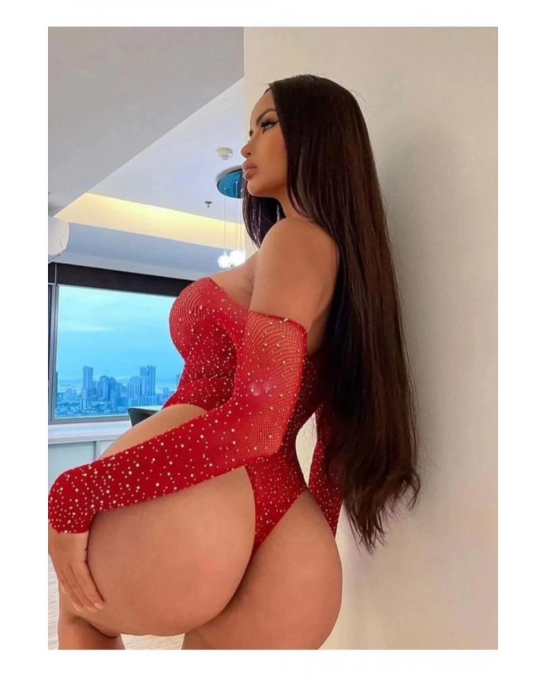 New Dreams 4017 Kadın Taşlı Fantezi Vucut Çorabı