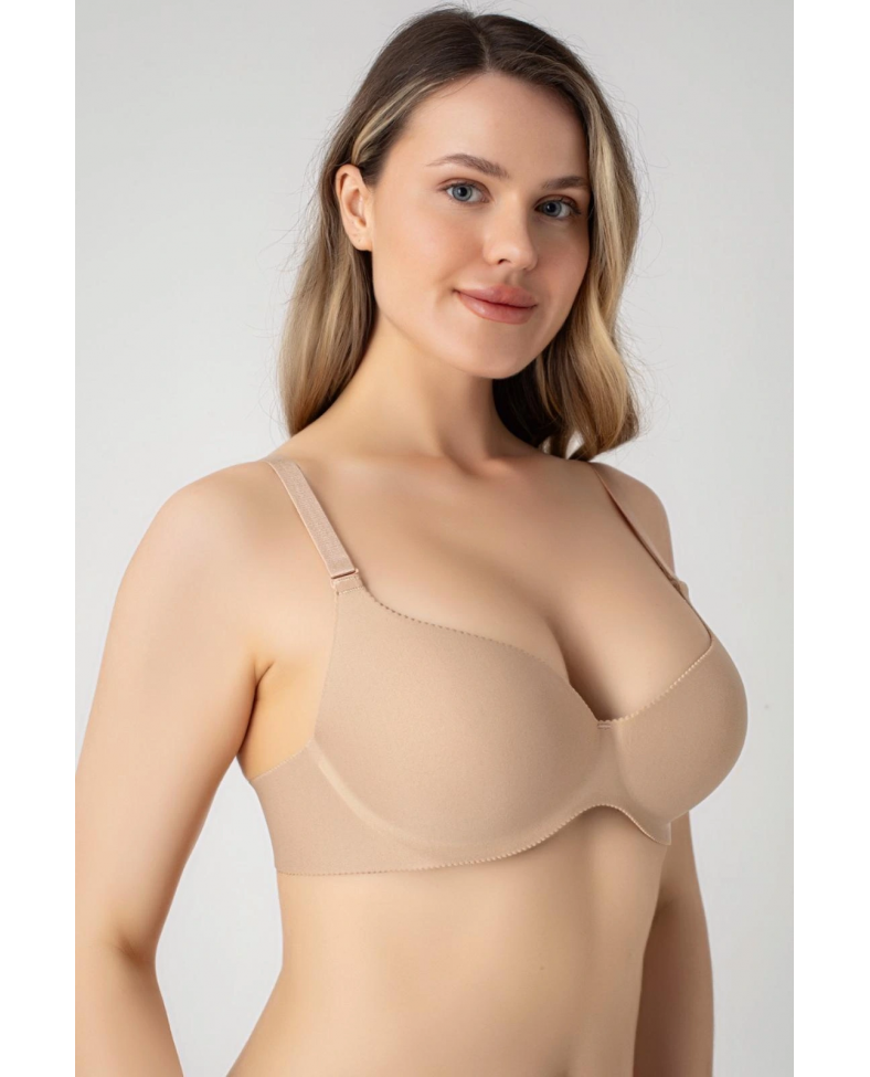 Nurteks 1005 Kadın Lazer Kesim Desteksiz Sütyen