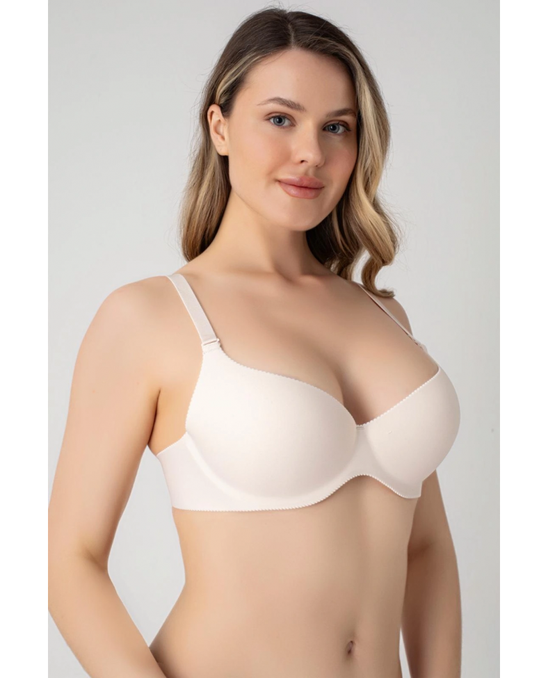 Nurteks 1005 Kadın Lazer Kesim Desteksiz Sütyen