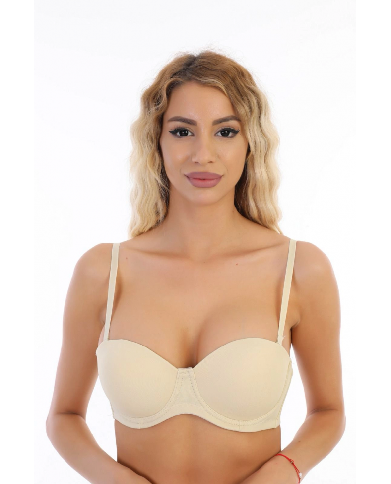 Nurteks 192 Desteksiz Straplez Sütyen