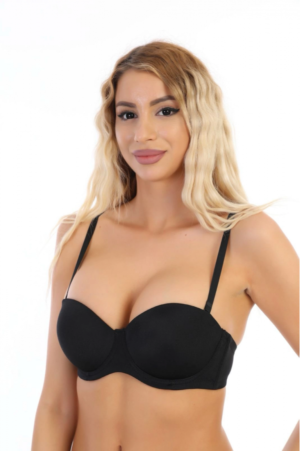 Nurteks 192 Desteksiz Straplez Sütyen