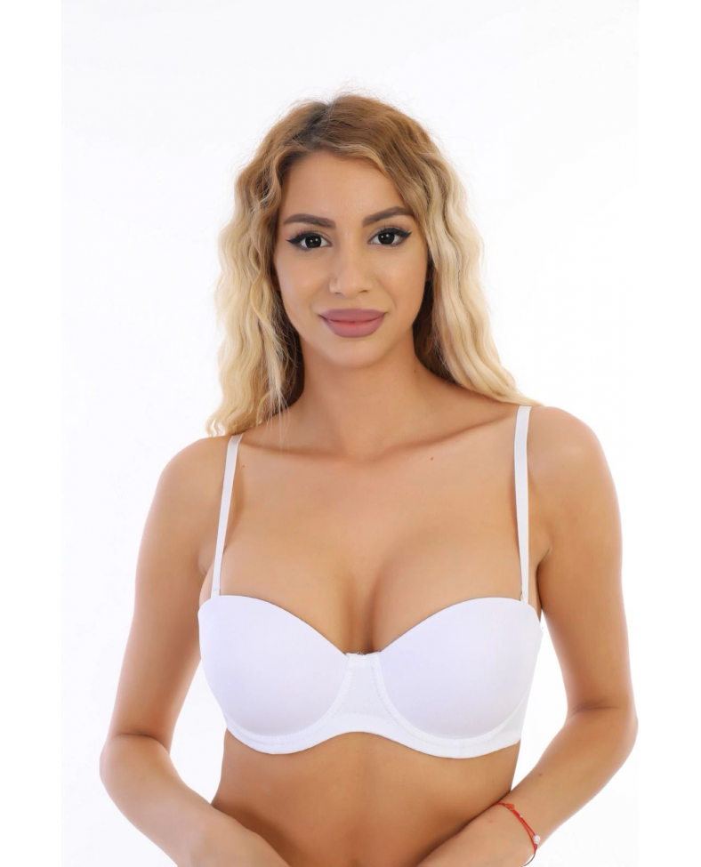 Nurteks 192 Desteksiz Straplez Sütyen