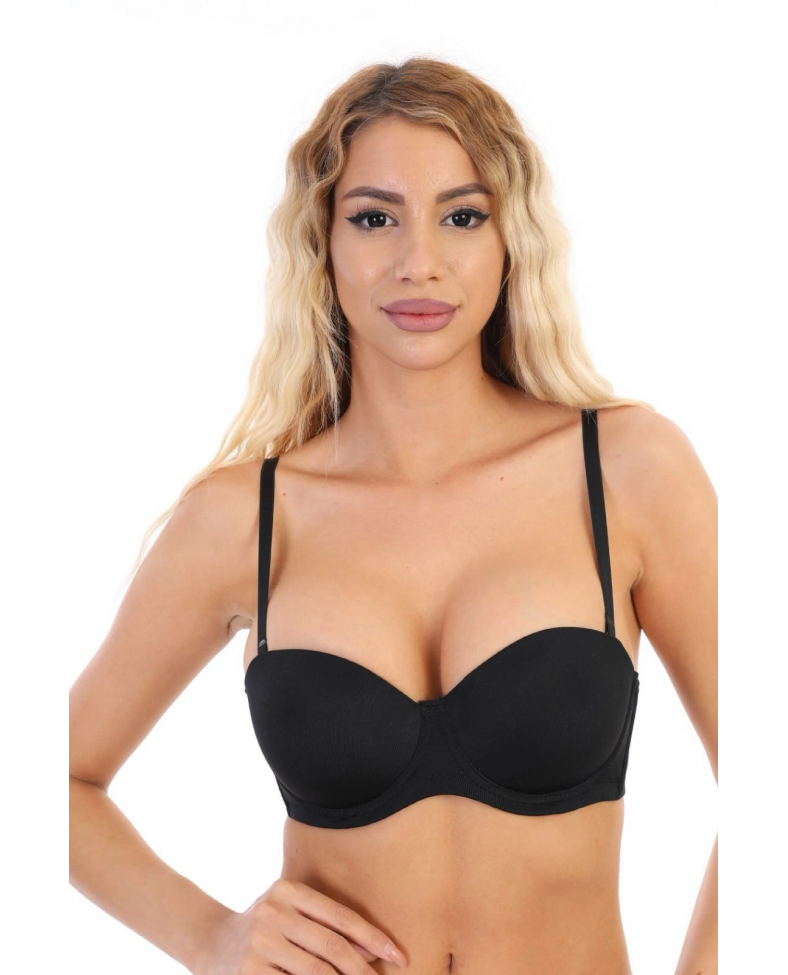 Nurteks 192 Desteksiz Straplez Sütyen