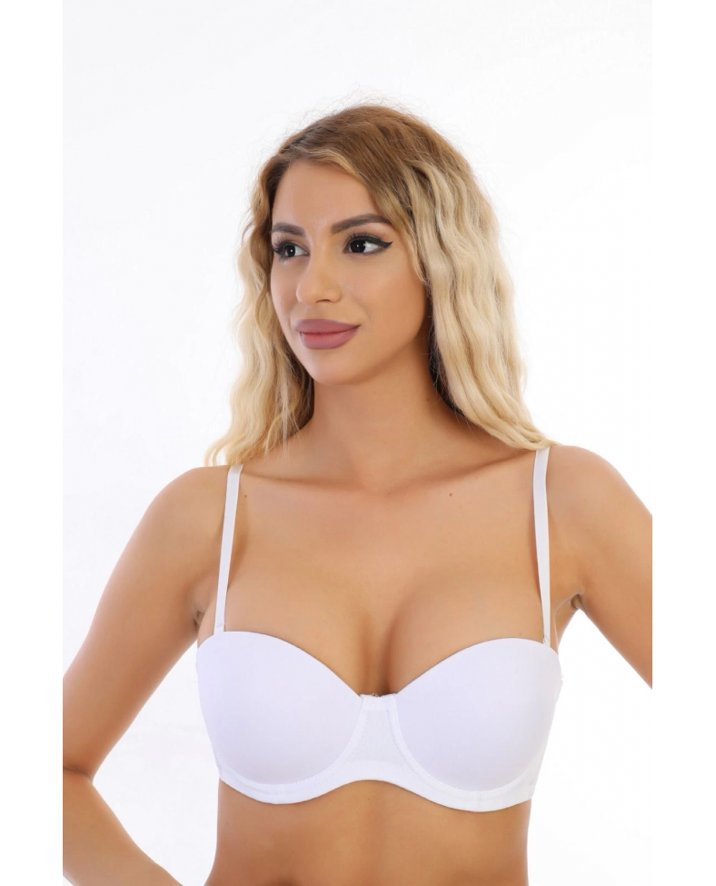 Nurteks 192 Desteksiz Straplez Sütyen