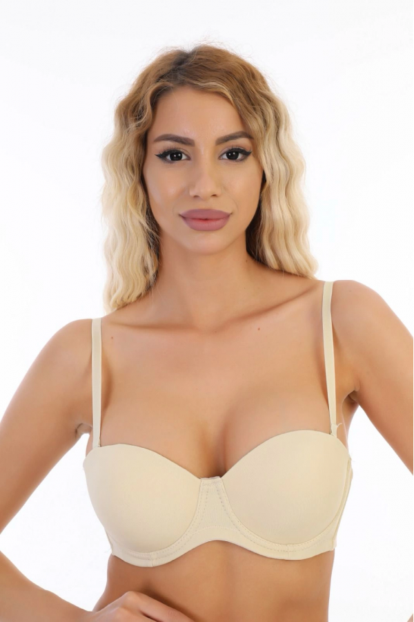 Nurteks 192 Desteksiz Straplez Sütyen