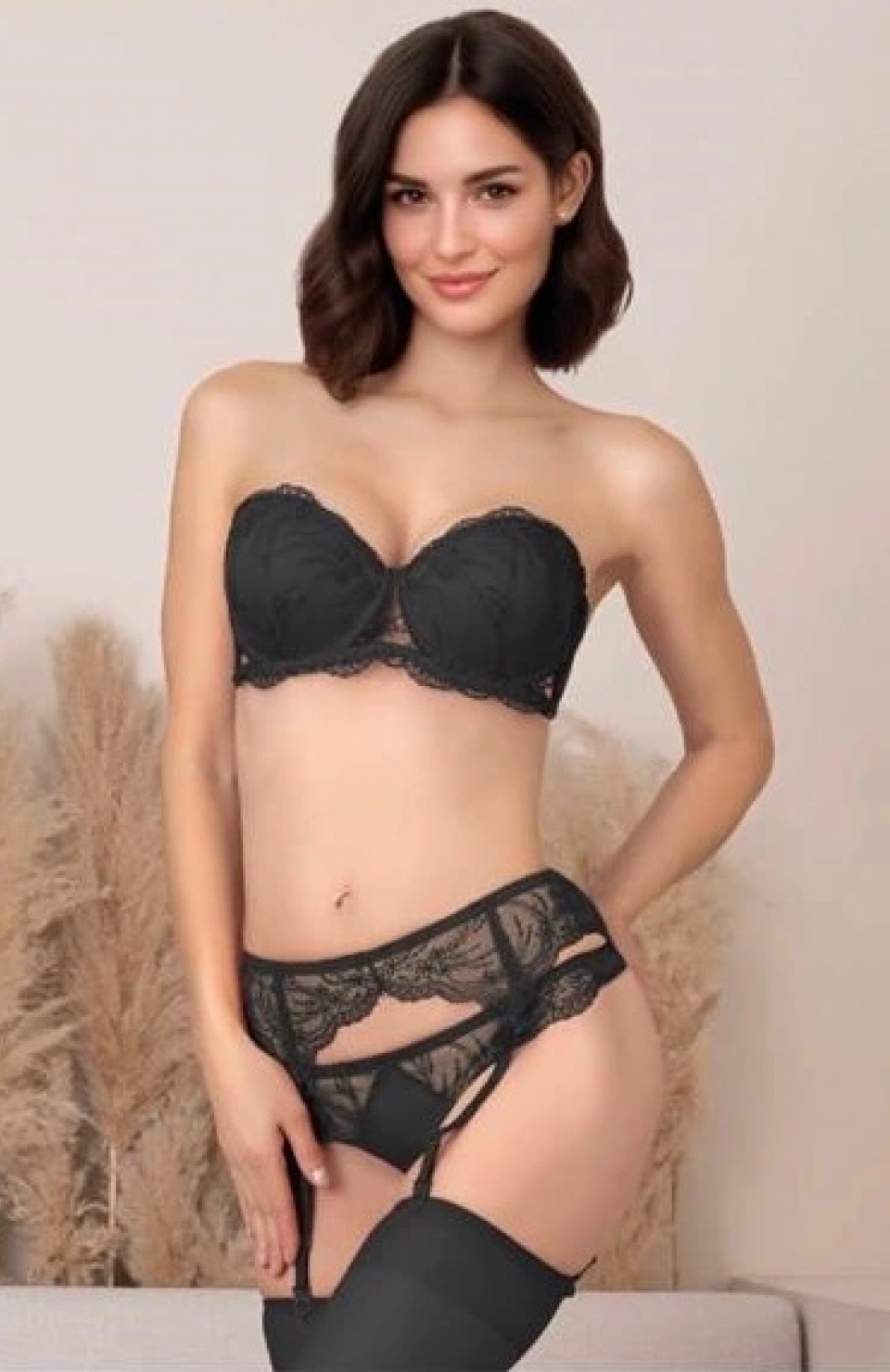 Nurteks 2462 Jartiyerli Sütyen Takım