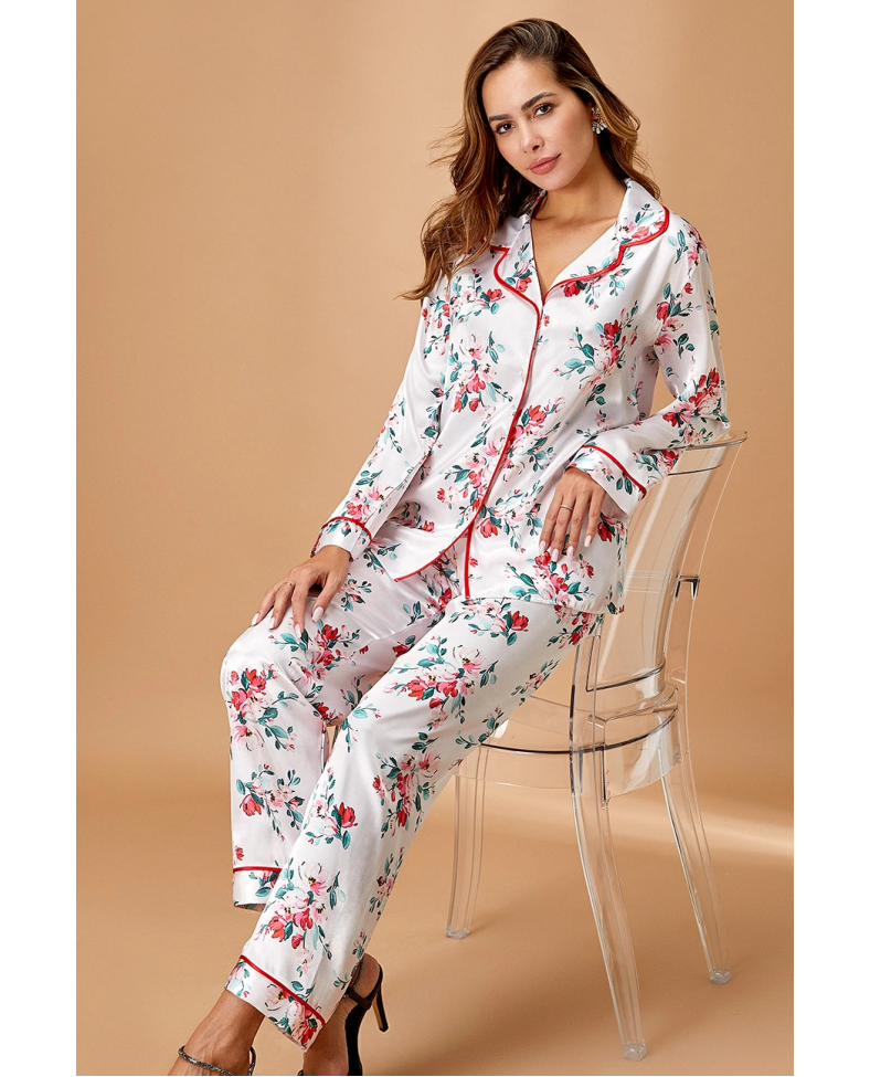 Nurteks 5654 Bayan Saten Pijama Takımı