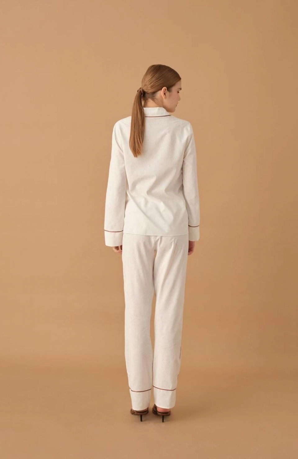 Pierre Cardin 25235 Kadın 3'Lü Braletli Biyeli Pijama Takım