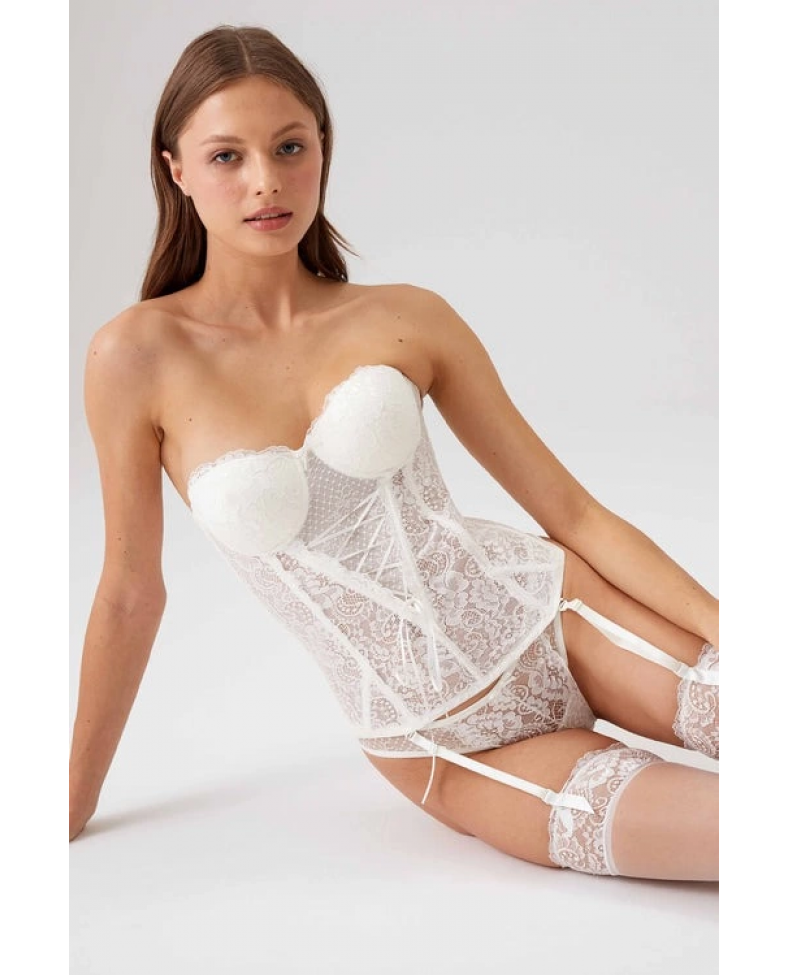 Pierre Cardin 4038 Siena Princess Balenli Desteksiz Büstiyer Takımı