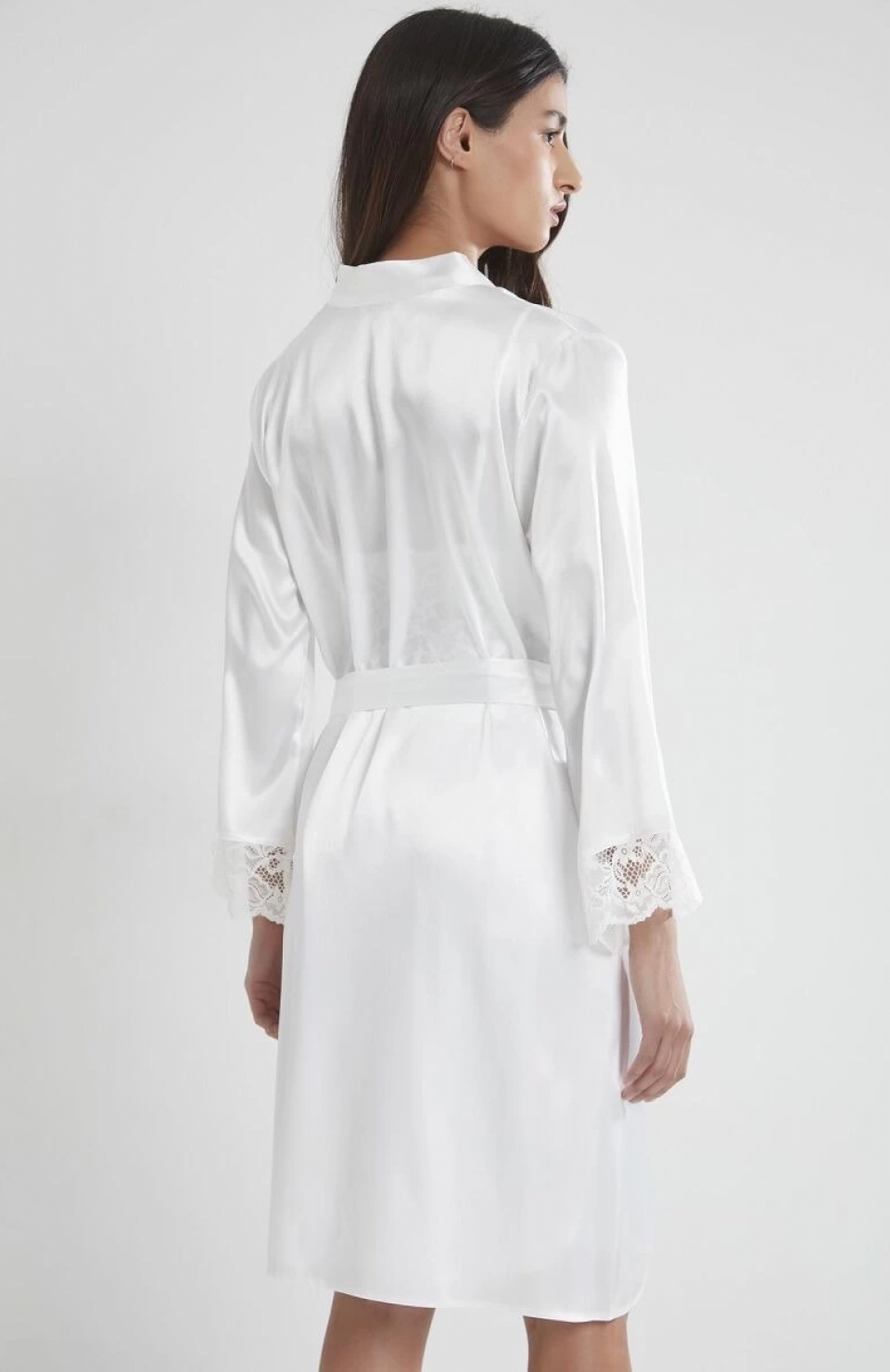 Pierre Cardin 4265 Saten Kısa Sabahlık Gecelik Takım