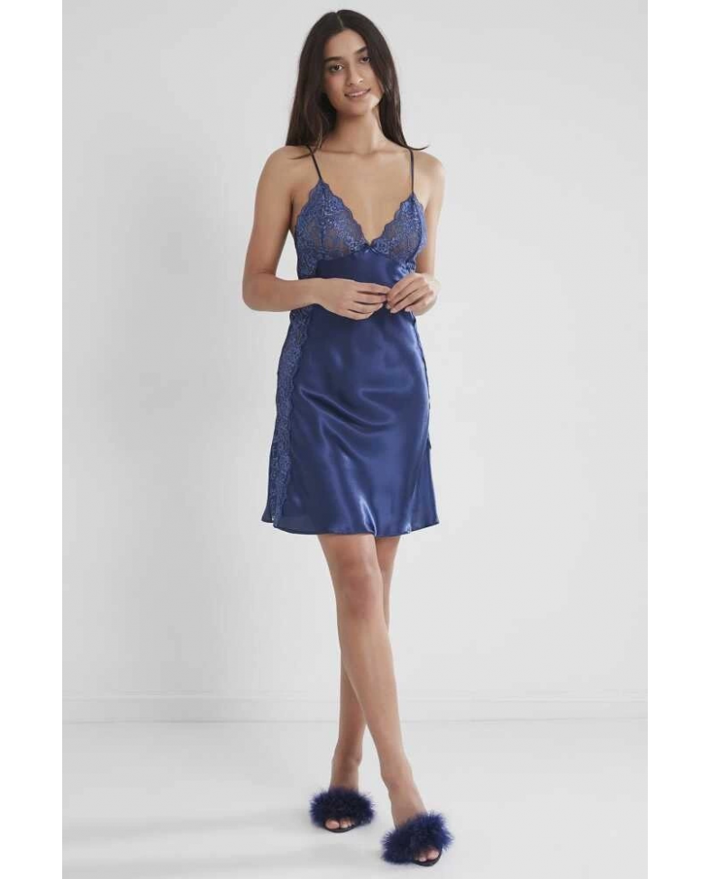 Pierre Cardin 624 Kısa Saten Gecelik