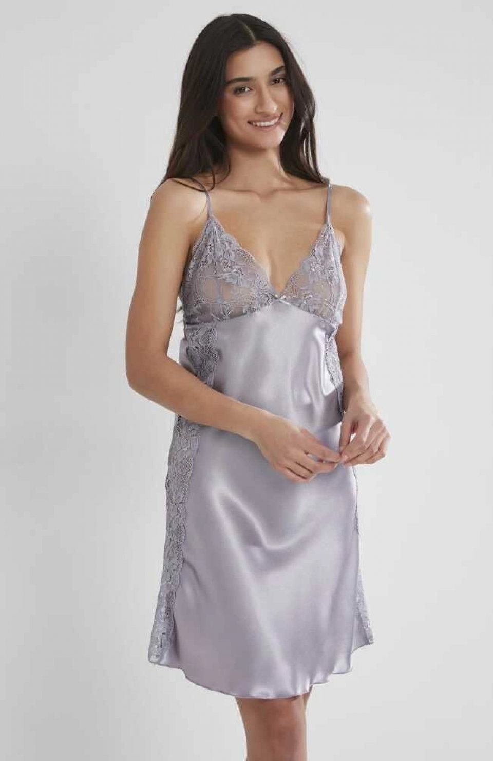 Pierre Cardin 624 Kısa Saten Gecelik