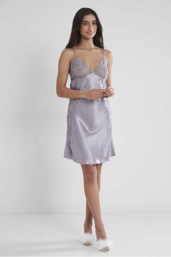 Pierre Cardin 624 Kısa Saten Gecelik