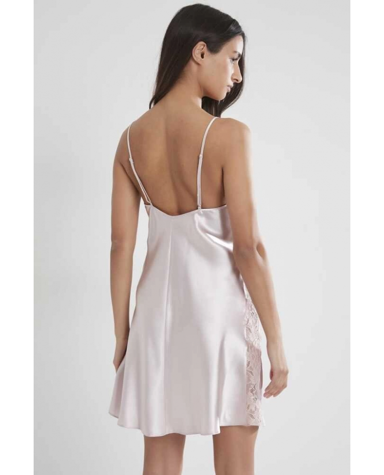 Pierre Cardin 624 Kısa Saten Gecelik