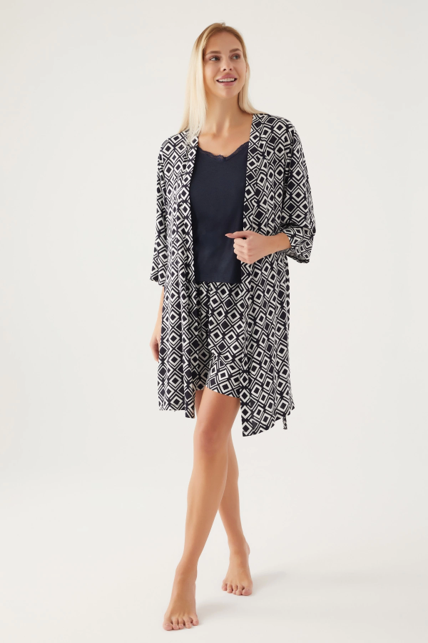 Pierre Cardin 8839-S Bayan Sabahlıklı Şort Takım