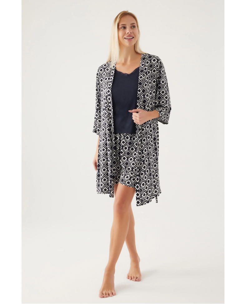 Pierre Cardin 8839-S Bayan Sabahlıklı Şort Takım