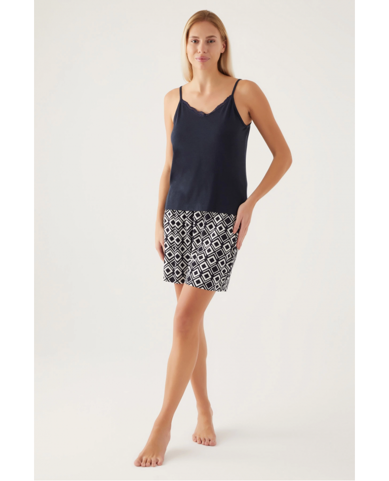 Pierre Cardin 8839-S Bayan Sabahlıklı Şort Takım