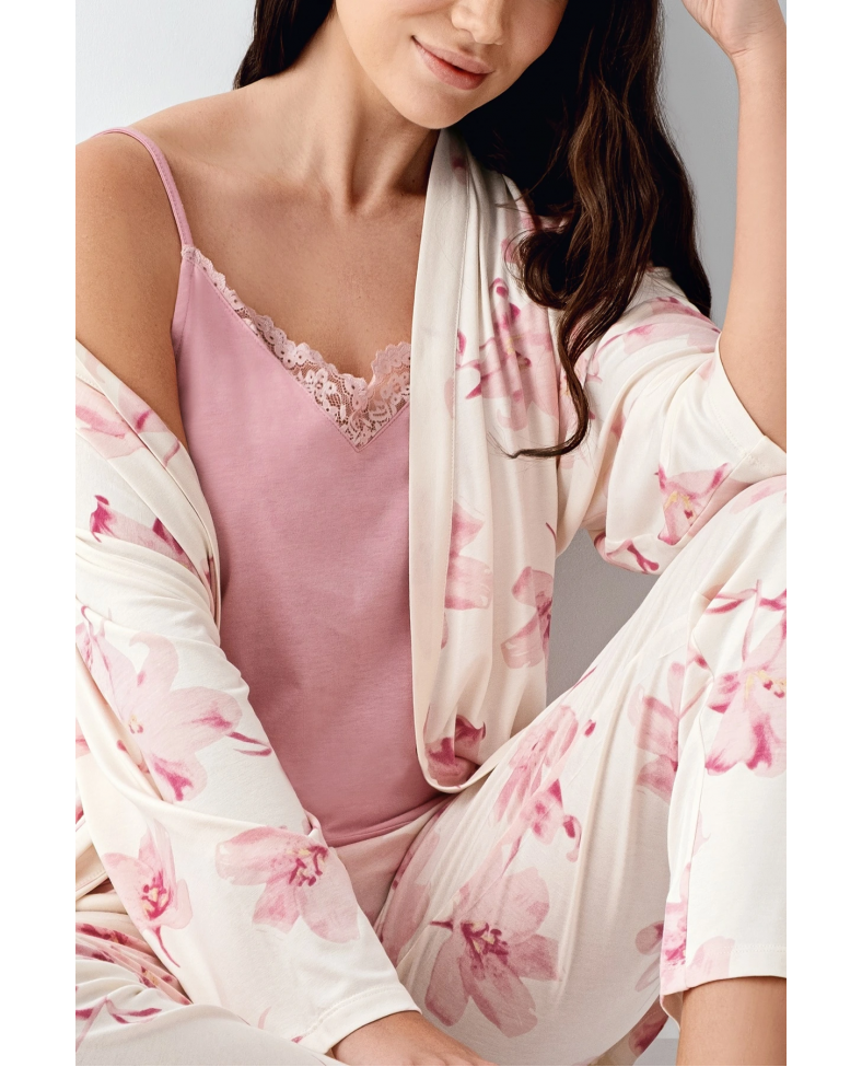 Pierre Cardin 9058-S 3'lü Pijama Takımı