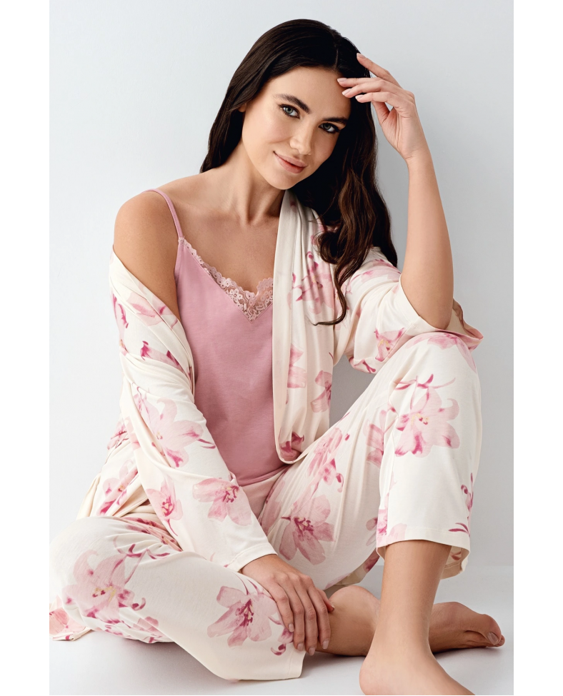 Pierre Cardin 9058-S 3'lü Pijama Takımı