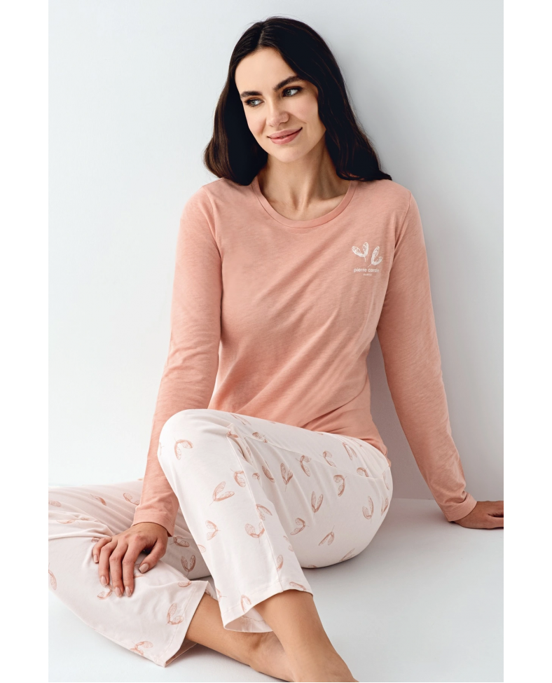 Pierre Cardin 9061-S Kadın Uzun Kol Pijama Takım