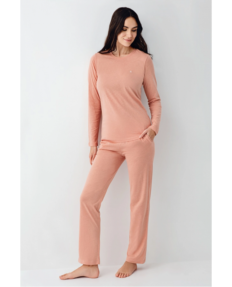 Pierre Cardin 9063-S Kadın Uzun Kol Pijama Takım