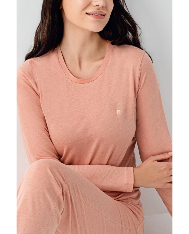 Pierre Cardin 9063-S Kadın Uzun Kol Pijama Takım
