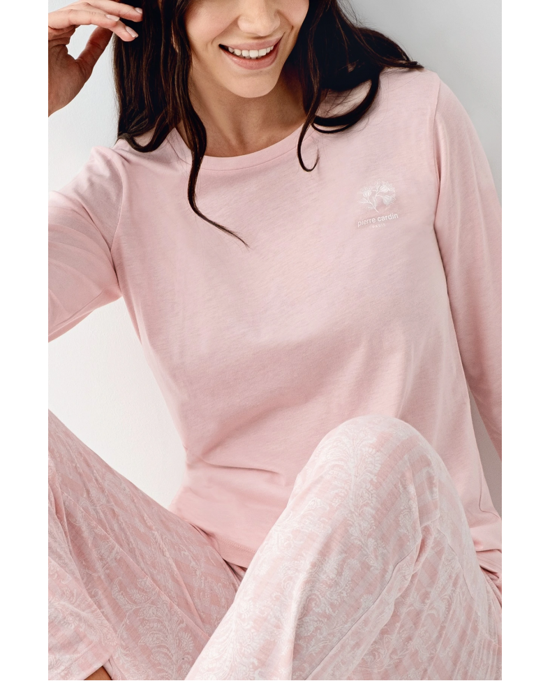 Pierre Cardin 9085-S Kadın Uzun Kol Pijama Takım