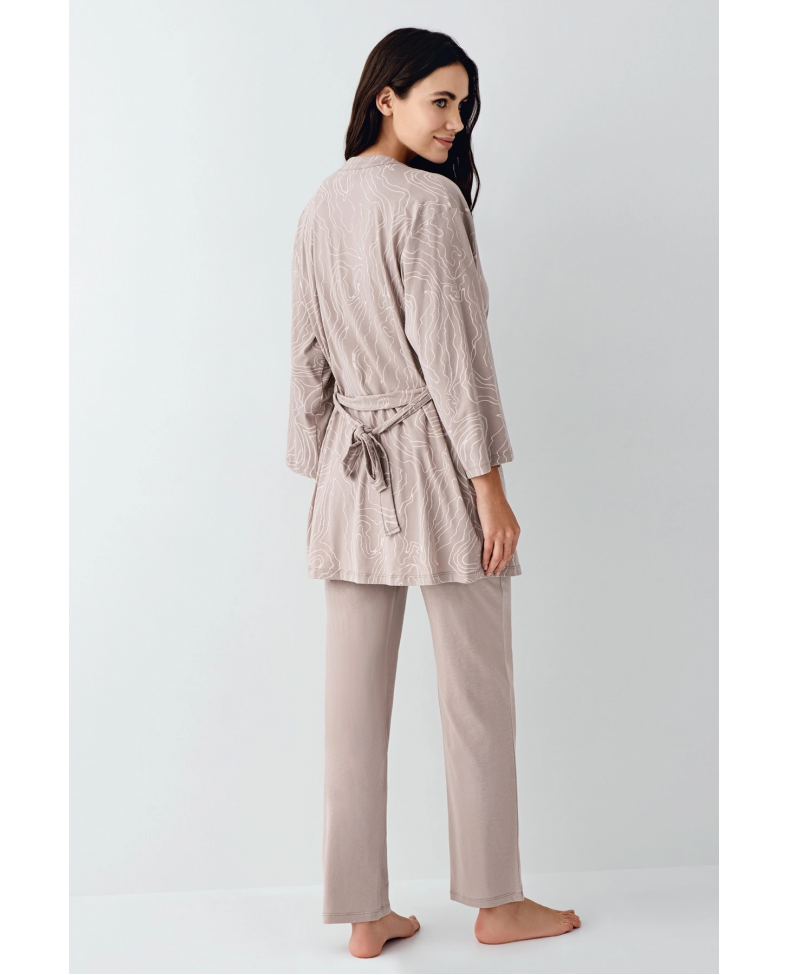 Pierre Cardin 9099-S 3'lü Pijama Takımı