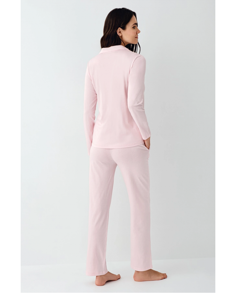 Pierre Cardin 9115-S Kadın Uzun Kol Pijama Takımı