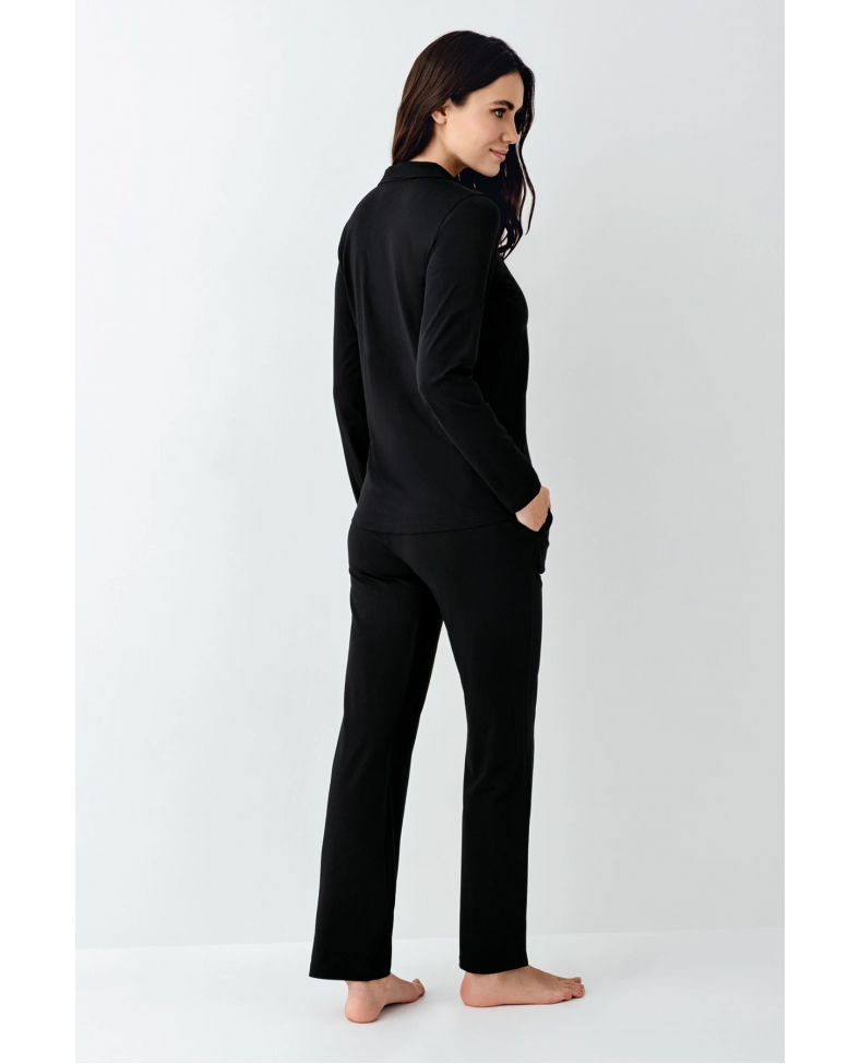 Pierre Cardin 9115-S Kadın Uzun Kol Pijama Takımı