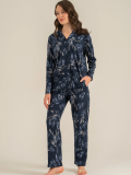 Pierre Cardin 9259-S  Kadın Uzun Kol Gömlek Pijama Takımı