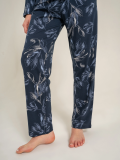 Pierre Cardin 9259-S  Kadın Uzun Kol Gömlek Pijama Takımı