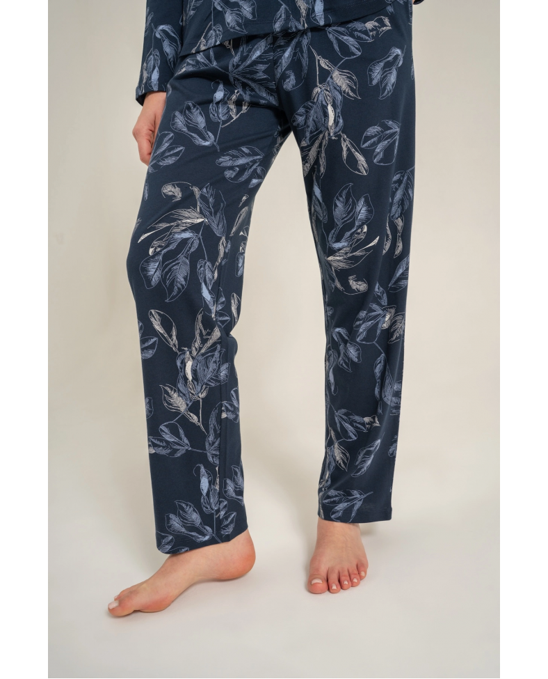 Pierre Cardin 9259-S  Kadın Uzun Kol Gömlek Pijama Takımı