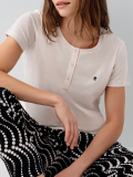 Pierre Cardin PC9165-X Kadın Kısa Kol Büyük Beden Pijama Takımı