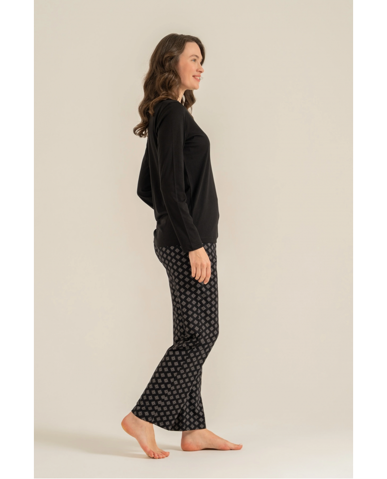 Pierre Cardin  Pc9289-X  Kadın Uzun Kollu Pijama Takımı