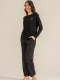 Pierre Cardin  Pc9289-X  Kadın Uzun Kollu Pijama Takımı
