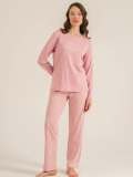 Pierre Cardin  Pc9294-S  Kadın Uzun Kollu Pijama Takımı