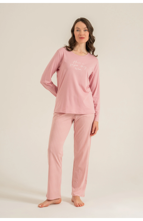Pierre Cardin  Pc9294-S  Kadın Uzun Kollu Pijama Takımı
