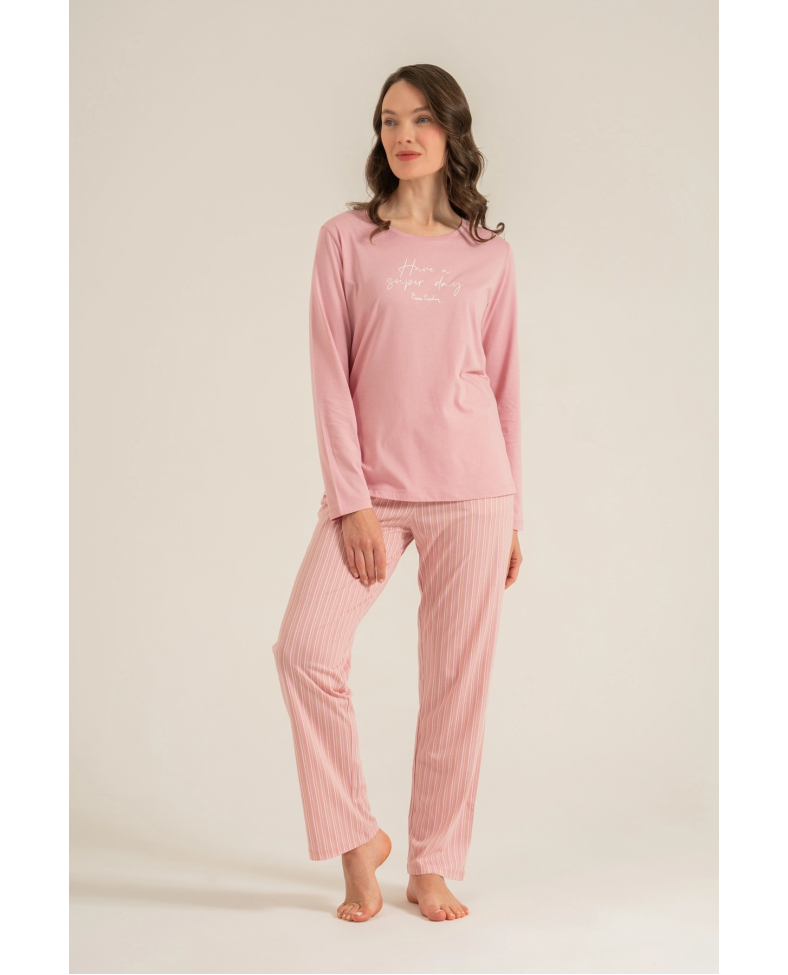 Pierre Cardin  Pc9294-S  Kadın Uzun Kollu Pijama Takımı