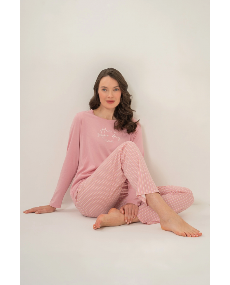 Pierre Cardin  Pc9294-S  Kadın Uzun Kollu Pijama Takımı