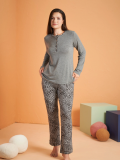 PJS 28047 Kadın Patlı Pijama Takım