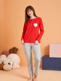 Pjs 28062 Kadın Patlı Pijama Takım