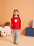 Pjs 28063 Çocuk Sıfır Yaka Pijama Takımı