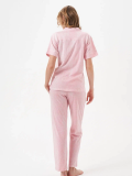 PJS 29033 Kadın Düğmeli Pijama Takım