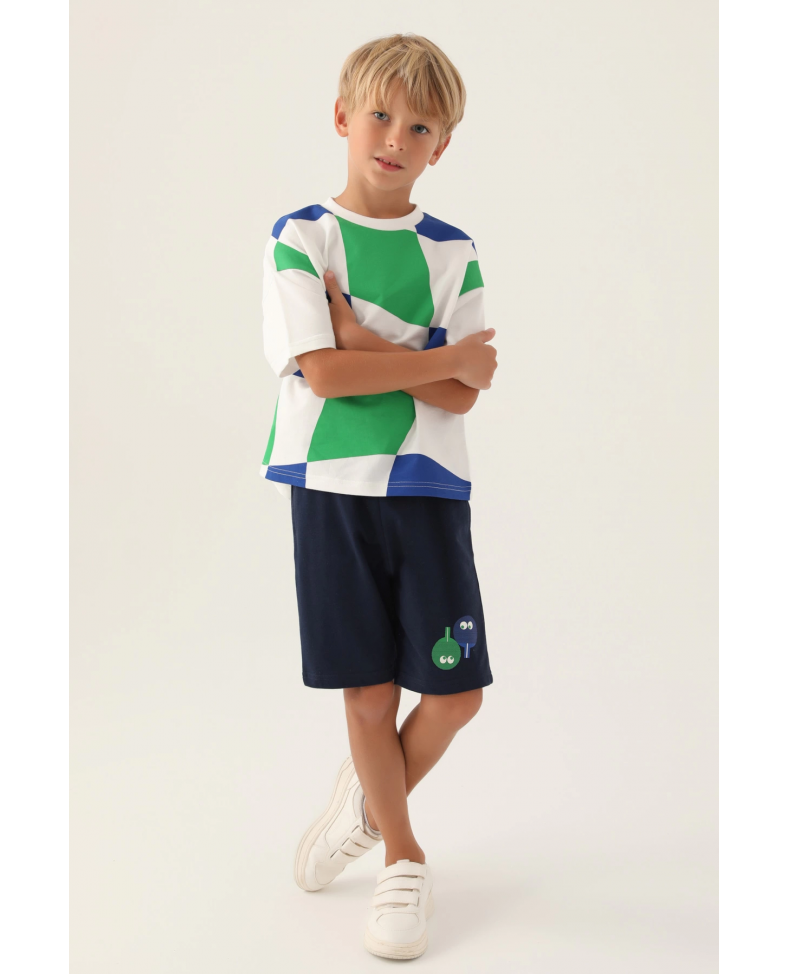 Roly Poly 3336-2 Erkek Çocuk Şort Takım