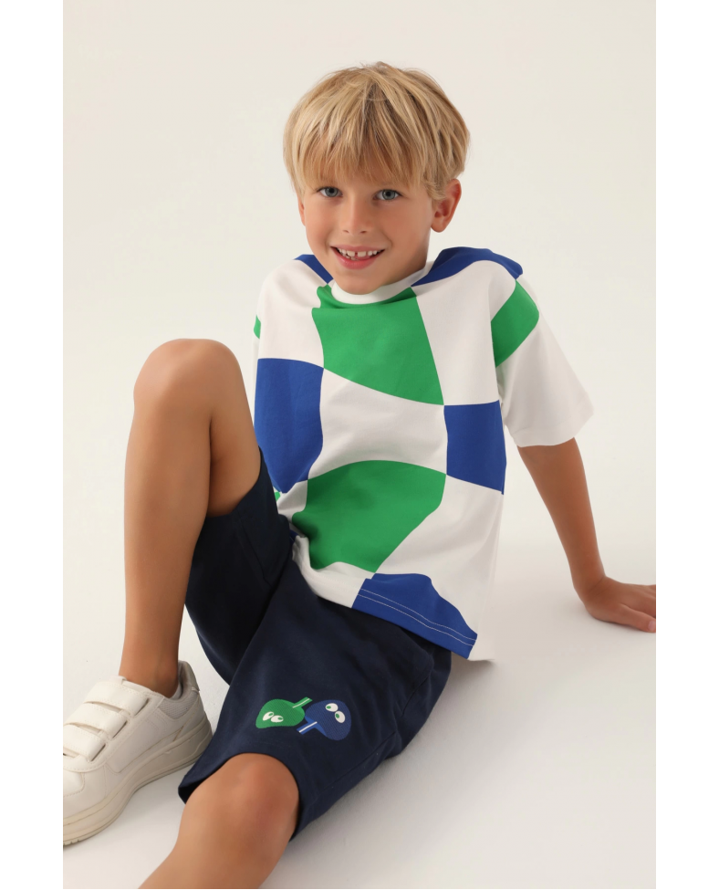 Roly Poly 3336-2 Erkek Çocuk Şort Takım