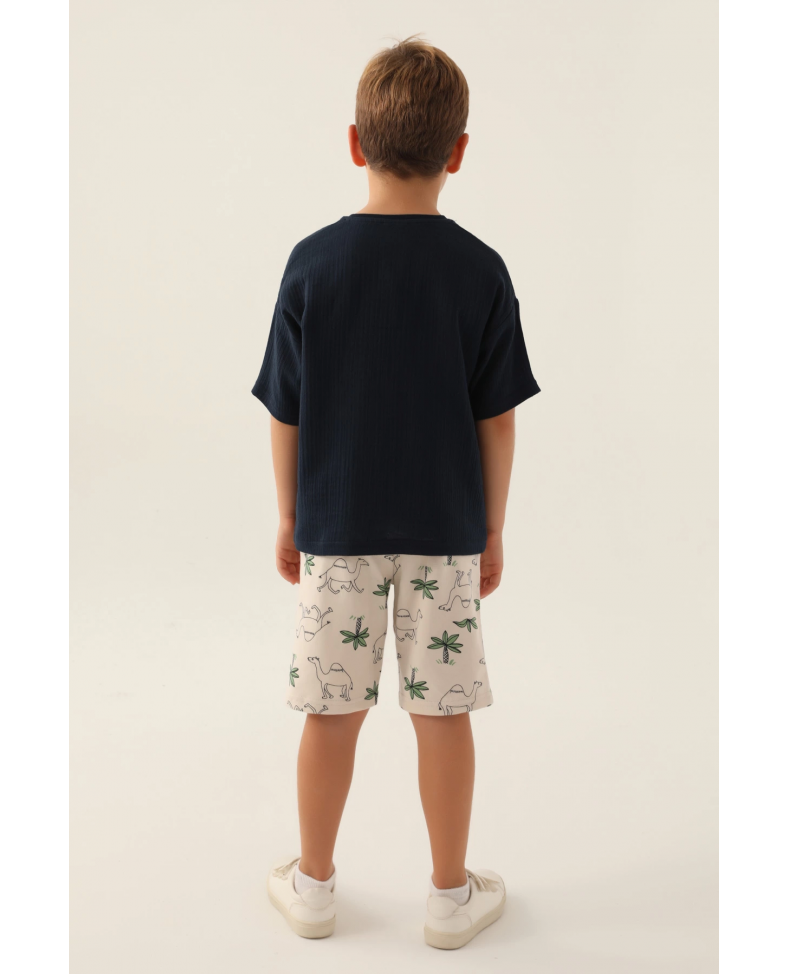 Roly Poly 3342-2 Erkek Çocuk Kapri Takım